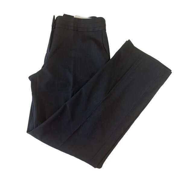 CATO CONTEMPORARY Women SZ 8 Black Lower Rise Dress Pant Trouser Straight Legs - Picture 11 of 15